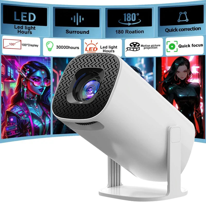 The BeamBox Portable Projector — Big Screen, Small Package.