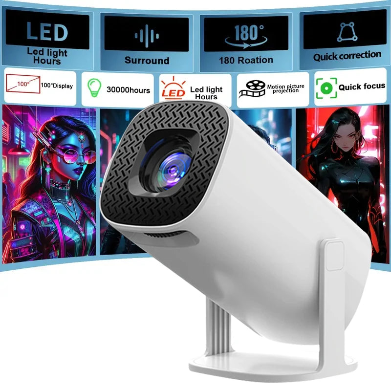 The BeamBox Portable Projector — Big Screen, Small Package.