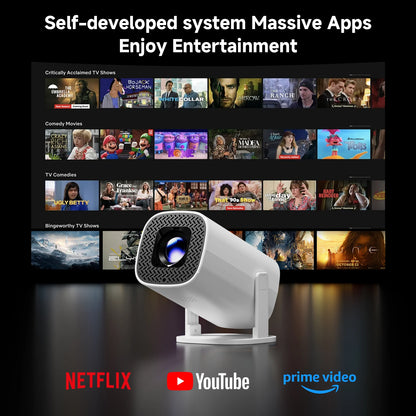 The BeamBox Portable Projector — Big Screen, Small Package.